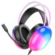 Дротові навушники HOCO W109 Plus Rich channel gaming headphones RGB USB Black